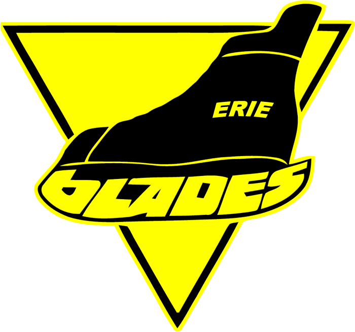 Erie Blades 1982 Primary Logo iron on transfers for T-shirts
